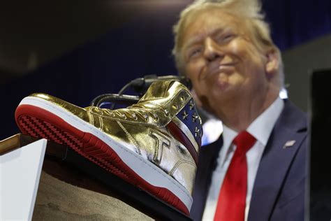 trump's gold sneakers lawsuit